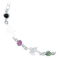 Pulsera Ajustable Colibri Ojo Turco Mujer Regalo Plata 925