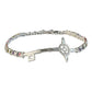 Pulsera Nudo De Bruja Con Zirconias De Colores En Plata S925