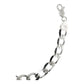 Esclava Hombre Pulsera Cubana Diamantada Plata 925 8 Mm