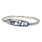 Pulsera Ajustable De La Suerte Con Zirconias En Plata 925