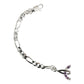 Pulsera Ajustable Nudo De Bruja Varios Colores En Plata 925