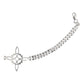 Pulsera Nudo De Bruja Con Zirconias De Colores En Plata S925