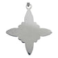 Dije Nudo De Bruja Celta Laser Líneas Mujer Plata 925 Plateado
