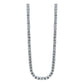 Collar Tenis Zirconia Mujer Regalo Plata 925 40cm X 3mm