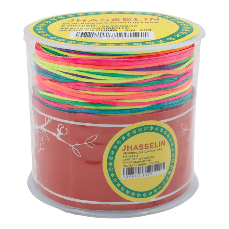 Hilo Para Pulseras Chino Elastico Bisutería 0.8 Mm 92 Metros
