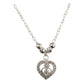 Collar Corazon Con Bolitas Amor Amistad Regalo Plata 925 52055
