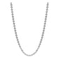 Cadena Básica Ancla Delgada Mujer Plata Ley 925 45cm X 1.5mm