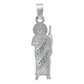 Dije San Judas Chico Hombre Mujer Regalo Plata 925 3 Cm