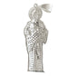 Enorme Dije De San Judas 9.5cm Con Zirconia De Plata Ley 925