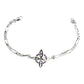 Pulsera Ajustable Nudo De Bruja Varios Colores En Plata 925