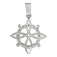 Dije Nudo De Bruja Zirconias Magia Mujer Regalo Plata 925