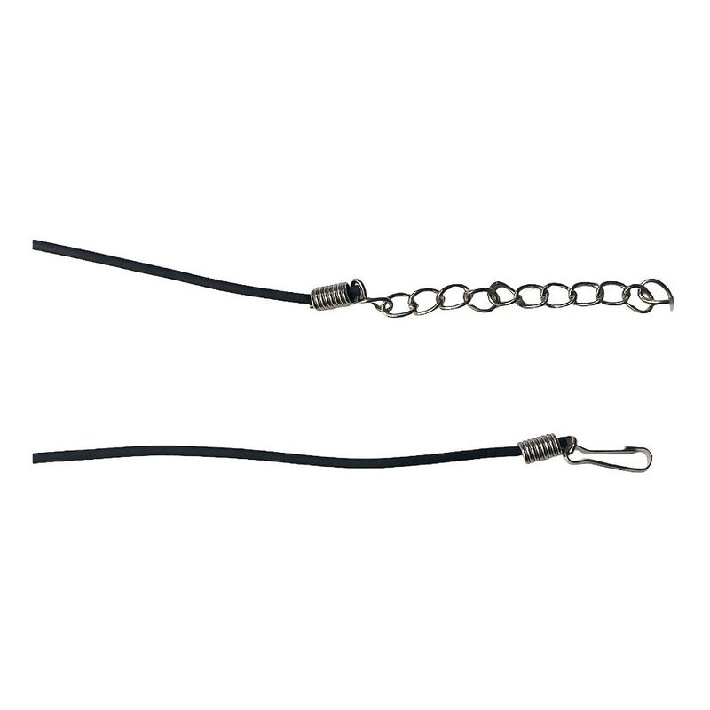 3 Piezas Collar Ajustable Caucho Mayoreo Unisex 2mm X 50cm