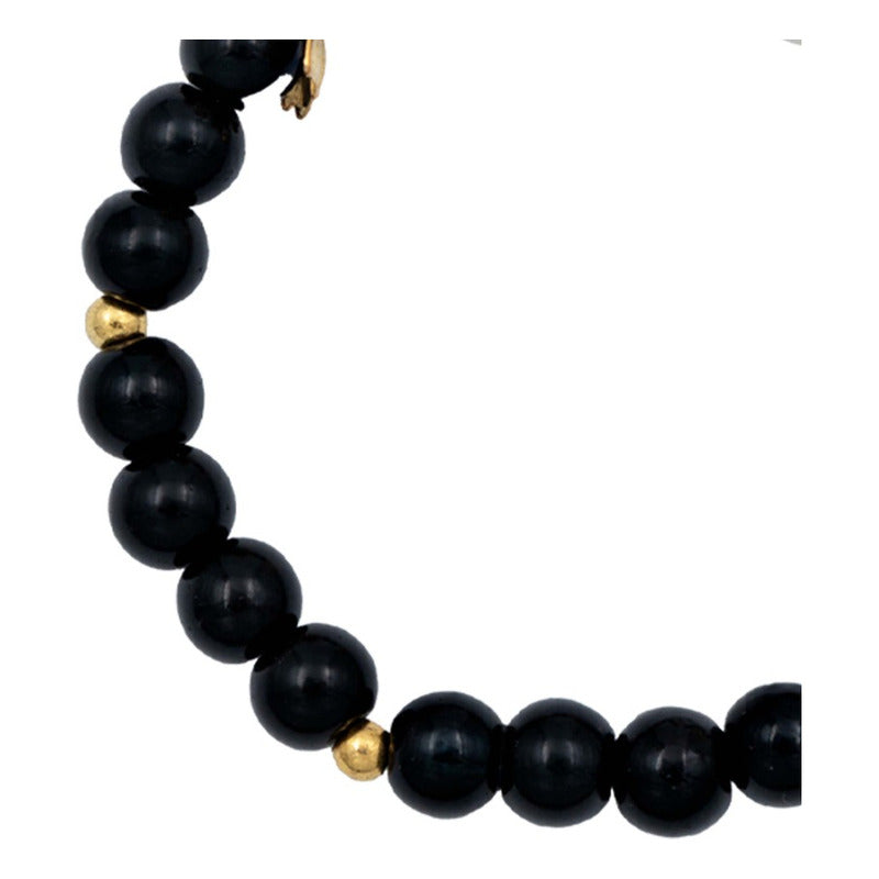16 Piezas Pulsera Craneo Santa Muerte Flor Artesanal Unisex
