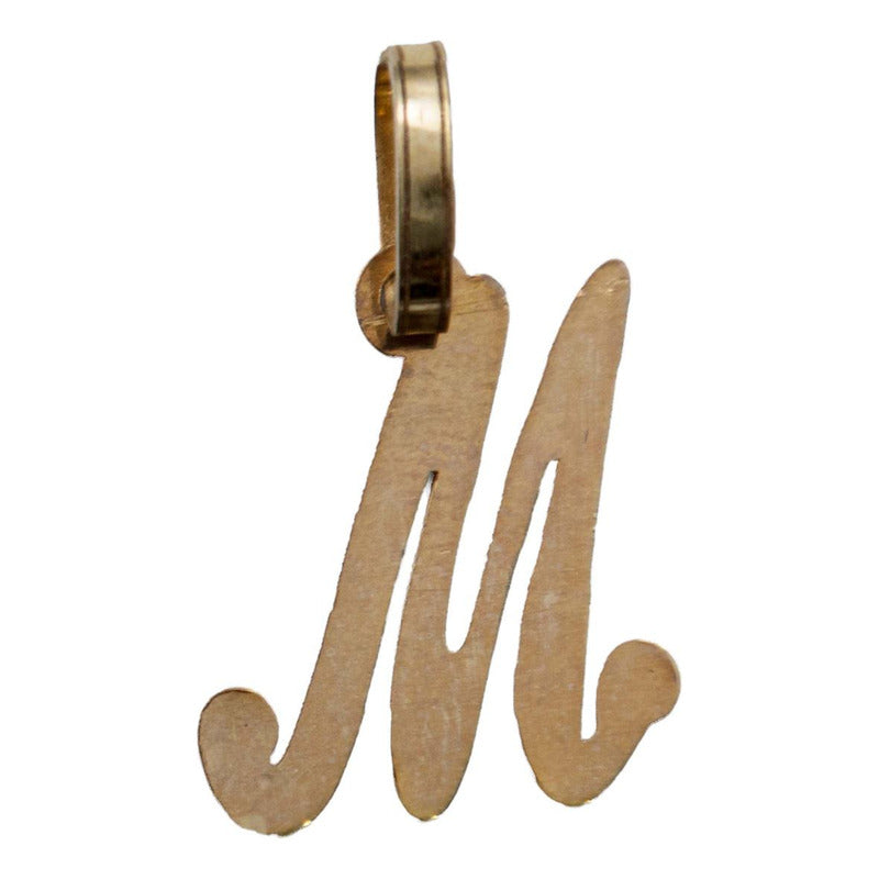 Dije Medalla Inicial Amor Regalo Mujer + Cadena Oro 10k