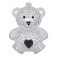 Dije Osito Corazón Zirconias Amor Regalo Plata 925