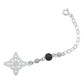 Pulsera Ajustable Nudo De Bruja Laser Bolitas Plata 925
