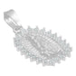 Dije Virgencita Guadalupe Mate Zirconias Regalo Plata 925