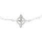 Pulsera Ajustable Nudo De Bruja Varios Colores En Plata 925