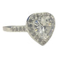 Anillo Solitario Corazón Compromiso Promesa Plata 925