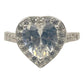 Anillo Solitario Corazón Compromiso Promesa Plata 925