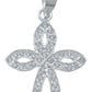 Dije Cruz Redonda Zirconias Hombre Mujer Plata925 3.8 Cm Blanco Alto/ancho 3.8 Cm X 2.1 Cm