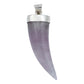 Dije Colmillo Piedra Natural Hombre Mujer Colección Plata925