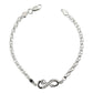 Pulsera Ajustable Corazon Amor Infinito Estrella Plata 925