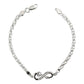 Pulsera Ajustable Corazon Amor Infinito Estrella Plata 925
