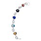 Pulsera Ojo Truco Suerte Regalo Mujer Plata Solida Ley 925