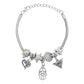 Pulsera Ajustable Charms Cadena Serpiente Regalo Mujer
