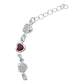 Pulsera Corazones Zirconias Amor Mujer Regalo Plata 925
