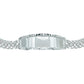 Esclava Doble Cubana Placa Lisa Hombre Plata Maciza S925