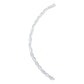 Pulsera Marinera Diamantada Regalo Mujer Plata 925 2.5 Mm