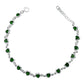 Pulsera Corazones Zirconias Amor Mujer Regalo Plata 925