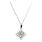 Collar Nudo De Bruja Fases Lunares Zirconia Plata 925