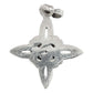 Dije Nudo De Bruja Amuleto Celta Laser Pavonado Plata 925