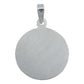 Dije Medalla Diamantada San Judas Tadeo Plata 925 2.8 Cm