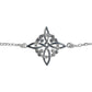 Pulsera Nudo De Bruja Con Zirconias De Colores En Plata S925