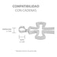Dije Cruz Contorno Zirconias Hombre Mujer Regalo Plata 925