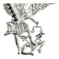 Dijes San Miguel Arcangel Con Zirconias Plata Solida 925