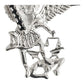 Dijes San Miguel Arcangel Con Zirconias Plata Solida 925