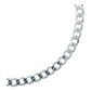 Pulsera Hombre Dama Cubana Abierta Barbada Plata Ley 925 5mm