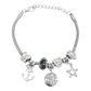 Pulsera Ajustable Charms Cadena Serpiente Regalo Mujer