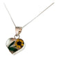 Shrek Aretes Collar Girasol Promesa Regalo Amor Plata S925