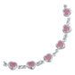 Pulsera Corazones Zirconias Amor Mujer Regalo Plata 925