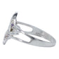 Anillo Nudo De Bruja Celta Zirconias Mujer Regalo Plata S925