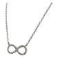 Collar Infinito Promesa Regalo Amor Plata Tailandesa Ley 925