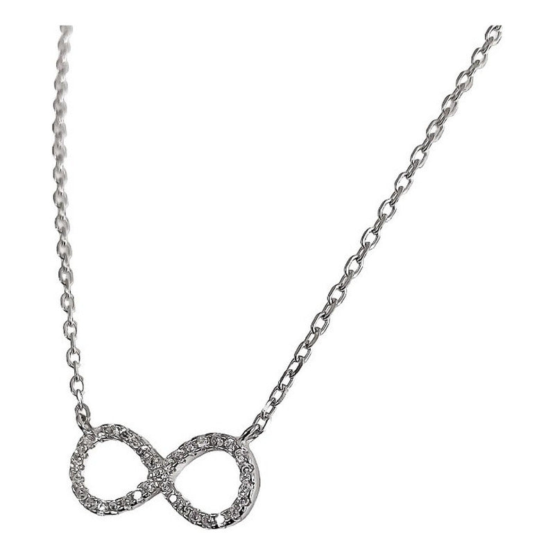 Collar Infinito Promesa Regalo Amor Plata Tailandesa Ley 925