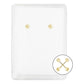 Aretes Broquel Dormilona Bola Bebe Agujerar #000 2mm Oro 10k