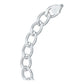 Pulsera Gruesa Cubana Diamantada Hombre Regalo Plata 925 8mm